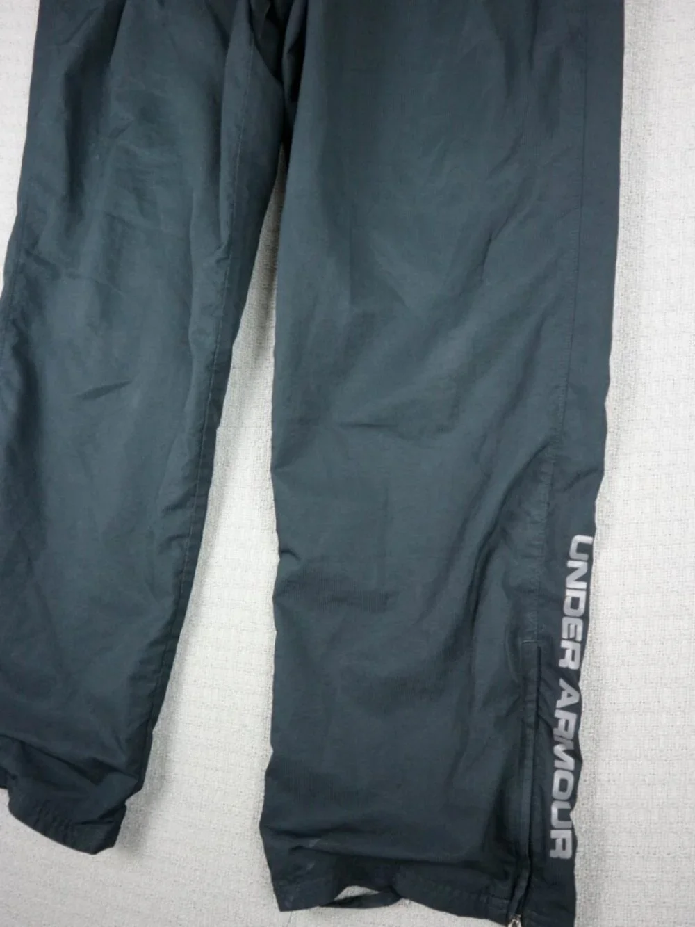 Under Armour Loose Fit Nylon Wide Straight Cut Activewear Pants Medium M Y2K - Picture 4 of 10